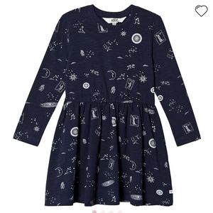 Ebbe Kids Pandora Mystic Sky organic cotton dress